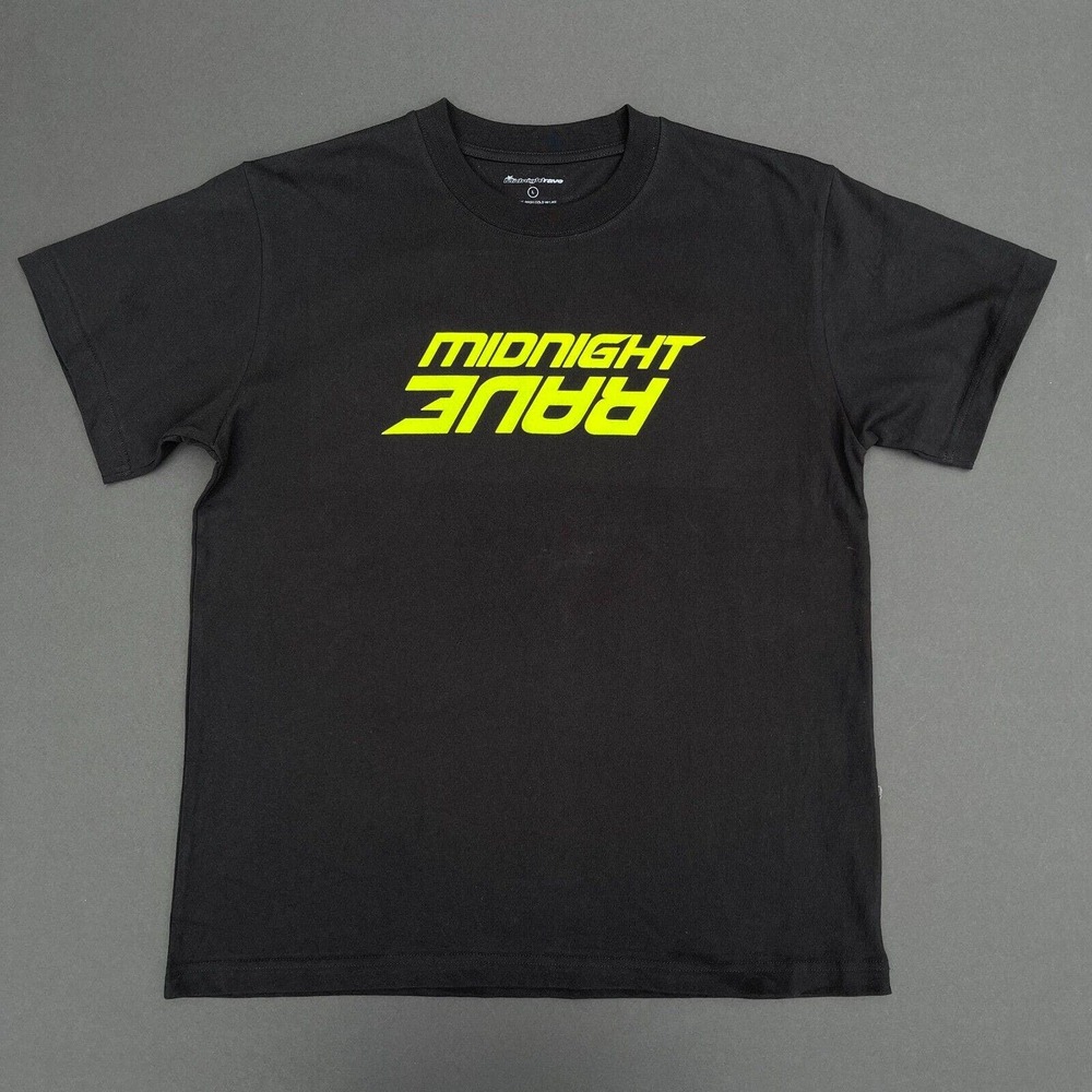 Midnight Studios Rave Shane Gonzales Not For Resale Promo T-Shirt Large Black